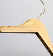 Bamboo Wood Sustainable Children's Top Jacket Hanger 33cm