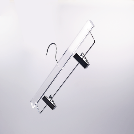 Acrylic Bottom Clip Hanger 35cm