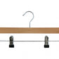 Natural Wooden Clip Bottom Hanger 35cm