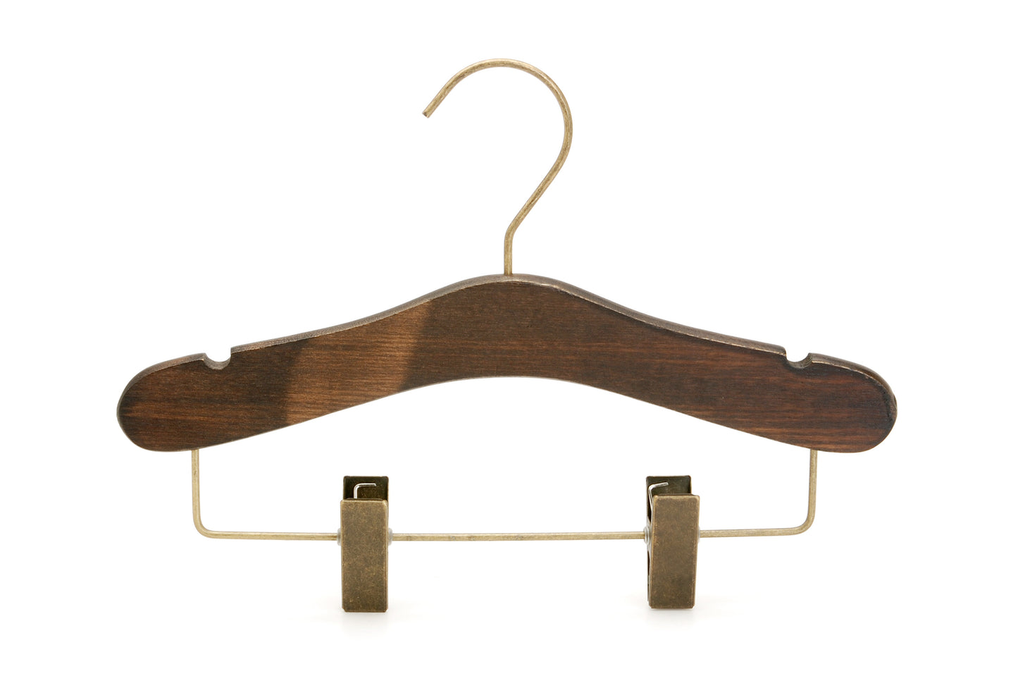 Wooden Antique Kids Top Clip (Brass Hook) 28cm