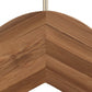 Bamboo Wood Sustainable Top Clip Hanger 42cm
