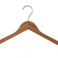 Bamboo Wood Sustainable Top Hanger with Notch 42cm
