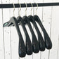 Black Wooden Top Coat Premium Hanger 42cm