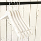 White Wooden Clothes Hanger with Notch 44cm